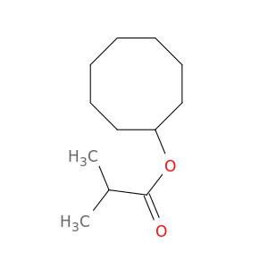 Propanoic acid, 2-methyl-, cyclooctyl ester