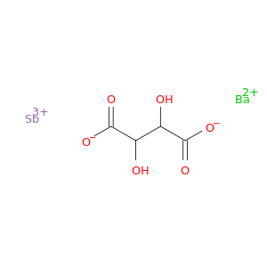 锑酸盐(2-),BIS[μ-​​[[(2R,3R)-2,3-DI(羟基-κM)丁烷(4-)-κO1,κO4]]DI-,钡(1：1)