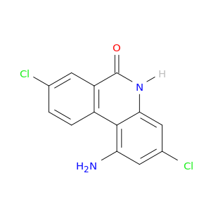 6(5H)-Phenanthridinone,1-amino-3,8-dichloro-