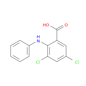 Benzoic acid, 3,5-dichloro-2-(phenylamino)-