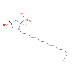 L-Proline, 1-dodecyl-4-hydroxy-, trans-