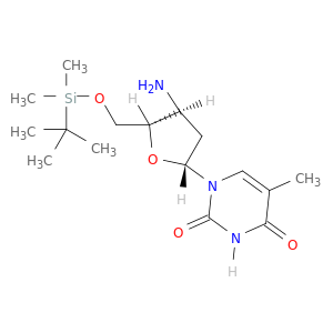 Thymidine, 3'-amino-3'-deoxy-5'-O-[(1,1-dimethylethyl)dimethylsilyl]-
