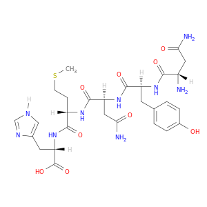 L-Histidine, L-asparaginyl-L-tyrosyl-L-asparaginyl-L-methionyl-