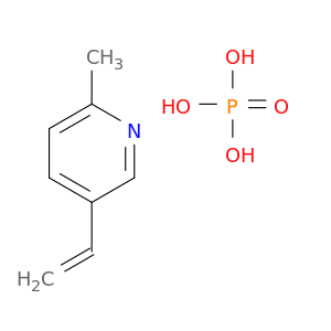Pyridine, 5-ethenyl-2-methyl-, phosphate (1:1)