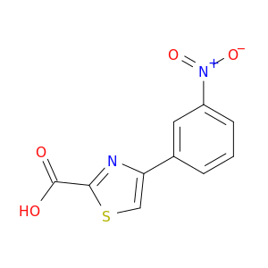 4-(3-硝基苯基)噻唑-2-甲酸