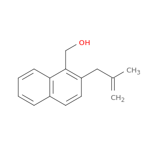 1-Naphthalenemethanol, 2-(2-methyl-2-propenyl)-