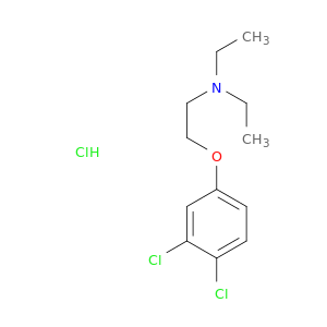 Ethanamine, 2-(3,4-dichlorophenoxy)-N,N-diethyl-, hydrochloride