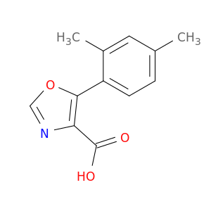 4-Oxazolecarboxylic acid, 5-(2,4-dimethylphenyl)-