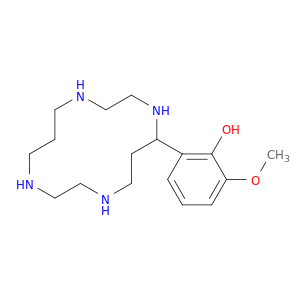 Phenol, 2-methoxy-6-(1,4,8,11-tetraazacyclotetradec-5-yl)-