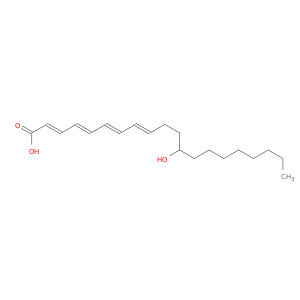 (2E,4E,6E,8E)-12-hydroxyicosa-2,4,6,8-tetraenoic acid