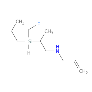 2-Propen-1-amine, N-[2-(fluoromethylpropylsilyl)propyl]-