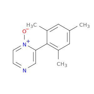 Pyrazine, 2-(2,4,6-trimethylphenyl)-, 1-oxide