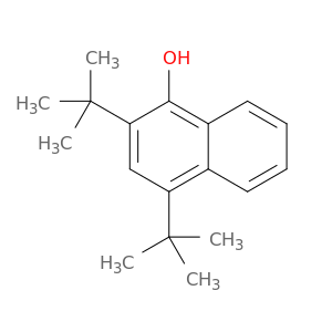 1-Naphthalenol, 2,4-bis(1,1-dimethylethyl)-