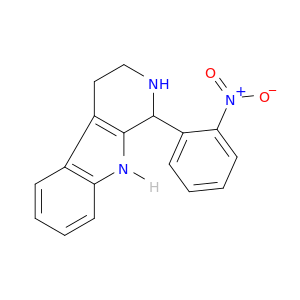 2,3,4,9-四氢-1-(2-硝基苯基)-1H-吡啶[3,4-B]吲哚