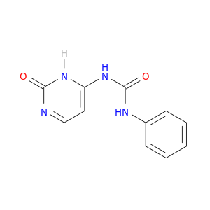 Urea, N-(1,2-dihydro-2-oxo-4-pyrimidinyl)-N'-phenyl-