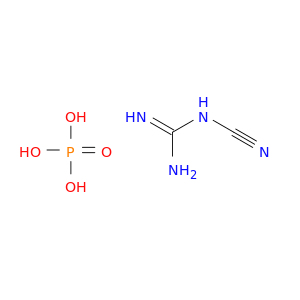 Guanidine, cyano-, phosphate