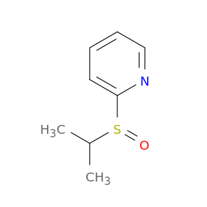Pyridine, 2-[(1-methylethyl)sulfinyl]-