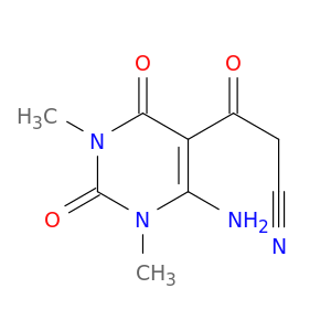 3-(6-Amino-1,3-dimethyl-2,4-dioxo-1,2,3,4-tetrahydropyrimidin-5-yl)-3-oxopropanenitrile