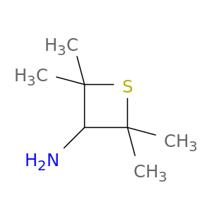 3-氨基-2,2,4,4-四甲基硫杂环丁烷
