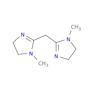 1H-Imidazole, 2,2'-methylenebis[4,5-dihydro-1-methyl-