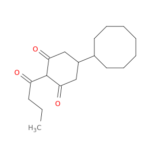 1,3-Cyclohexanedione, 5-cyclooctyl-2-(1-oxobutyl)-