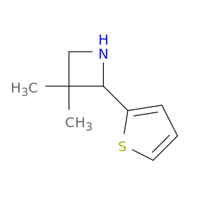 3,3-Dimethyl-2-(thiophen-2-yl)azetidine