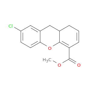 1H-Xanthene-4-carboxylic acid, 7-chloro-9,9a-dihydro-, methyl ester