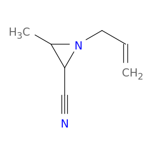2-Aziridinecarbonitrile, 3-methyl-1-(2-propenyl)-