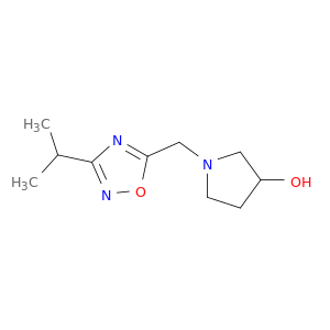 1-[3-(1-甲基乙基)-1,2,4-恶二唑-5-基]甲基]-3-吡咯烷醇