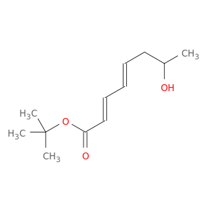 2,4-Octadienoic acid, 7-hydroxy-, 1,1-dimethylethyl ester, (2E,4E)-