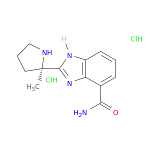 2-[(2R)-2-甲基-2-吡咯烷基]-1H-苯并咪唑-4-甲酰胺二盐酸盐