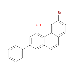 4-Phenanthrenol, 6-bromo-2-phenyl-