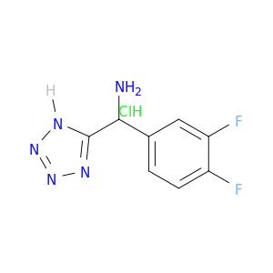 2H-四唑-5-甲烷胺,α-(3,4-二氟苯基)-,盐酸盐(1：1)