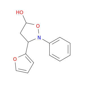 5-Isoxazolidinol, 3-(2-furanyl)-2-phenyl-