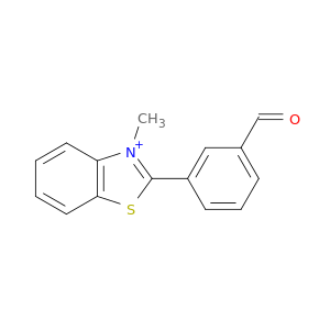 Benzothiazolium, 2-(3-formylphenyl)-3-methyl-
