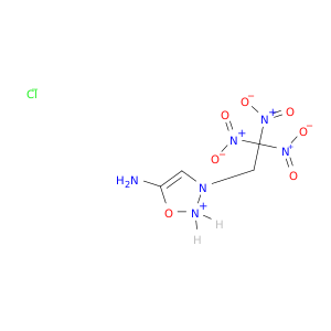 1,2,3-Oxadiazolium, 5-amino-3-(2,2,2-trinitroethyl)-, chloride