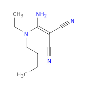 Propanedinitrile, [amino(butylethylamino)methylene]-