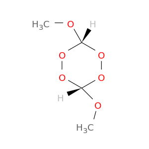 1,2,4,5-Tetroxane, 3,6-dimethoxy-, cis-