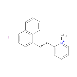 1-METHYL-2-(2-(NAPHTHALEN-1-YL)VINYL)PYRIDINIUM IODIDE