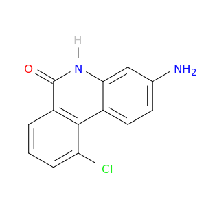 6(5H)-Phenanthridinone,3-amino-10-chloro-