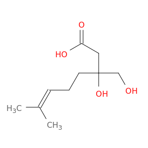6-Octenoic acid, 3-hydroxy-3-(hydroxymethyl)-7-methyl-