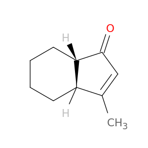 1H-Inden-1-one, 3a,4,5,6,7,7a-hexahydro-3-methyl-, cis-