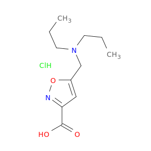 5-[(二丙基氨基)甲基]-1,2-噁唑-3-羧酸盐酸盐