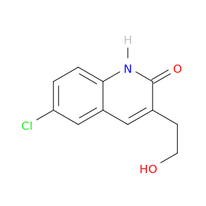 2(1H)-Quinolinone, 6-chloro-3-(2-hydroxyethyl)-