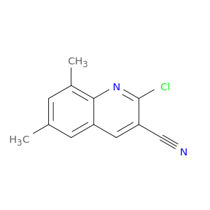 2-Chloro-6,8-dimethylquinoline-3-carbonitrile