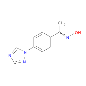 N-{1-[4-(1H-1,2,4-triazol-1-yl)phenyl]ethylidene}hydroxylamine