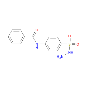 Benzenesulfonic acid, 4-(benzoylamino)-, hydrazide