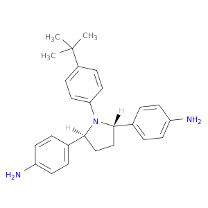 (2S,5S)-1-(4-叔丁基)苯基)-2,5-二(4-氨基苯)吡咯烷
