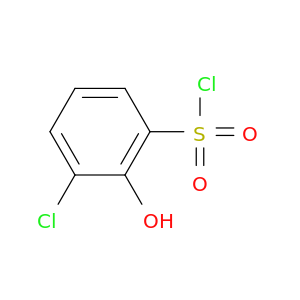 3-Chloro-2-hydroxybenzene-1-sulfonyl chloride