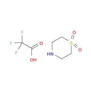 Thiomorpholine, 1,1-dioxide, trifluoroacetate
